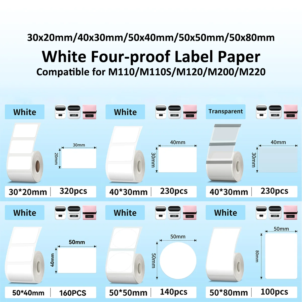 Commercial Printing Paper - Termal Etiket kağıdı Termal kağıt Etiket