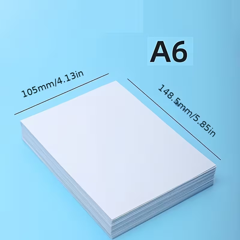 Commercial Printing Paper - A6 Fotokopi Kağıdı Küçük Boy Baskı