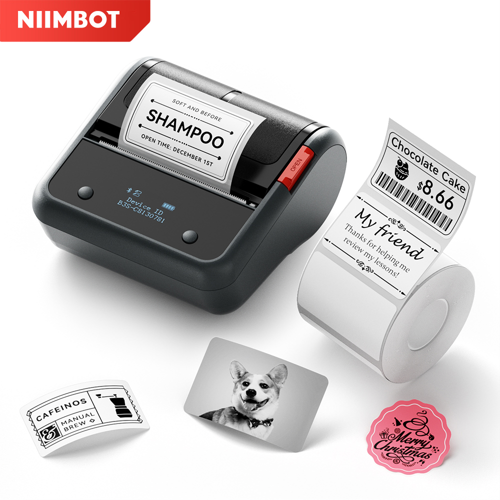 Commercial Printing Paper - Niimbot B3S Kablosuz Etiket Yazıcısı 3