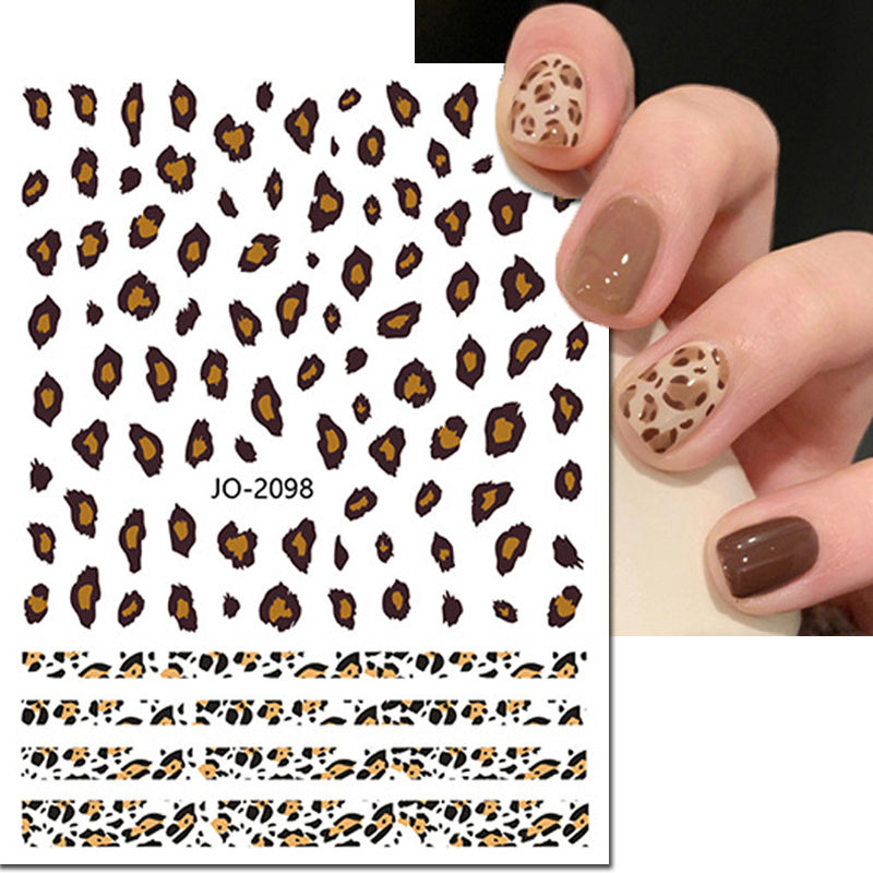 Commercial Printing Paper - Nail Art 3d Çıkartmaları Pembe Mavi