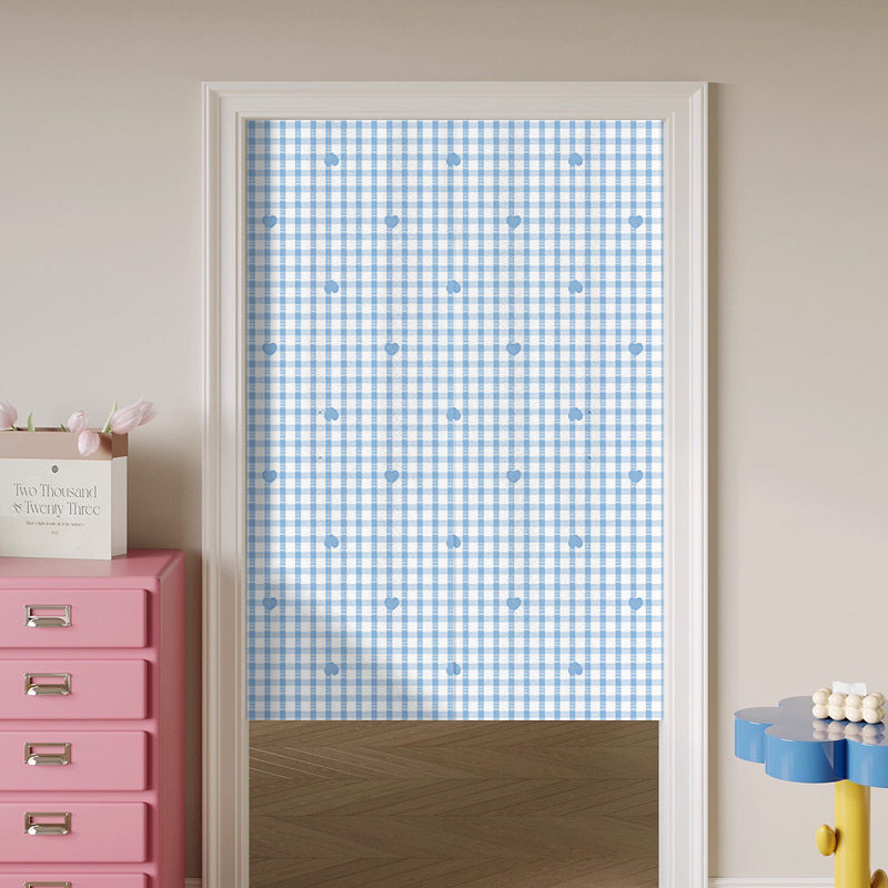 VIKAMA Açık Mavi Gingham Noren - Commercial Printing Rates incelemesi ve fiyatı