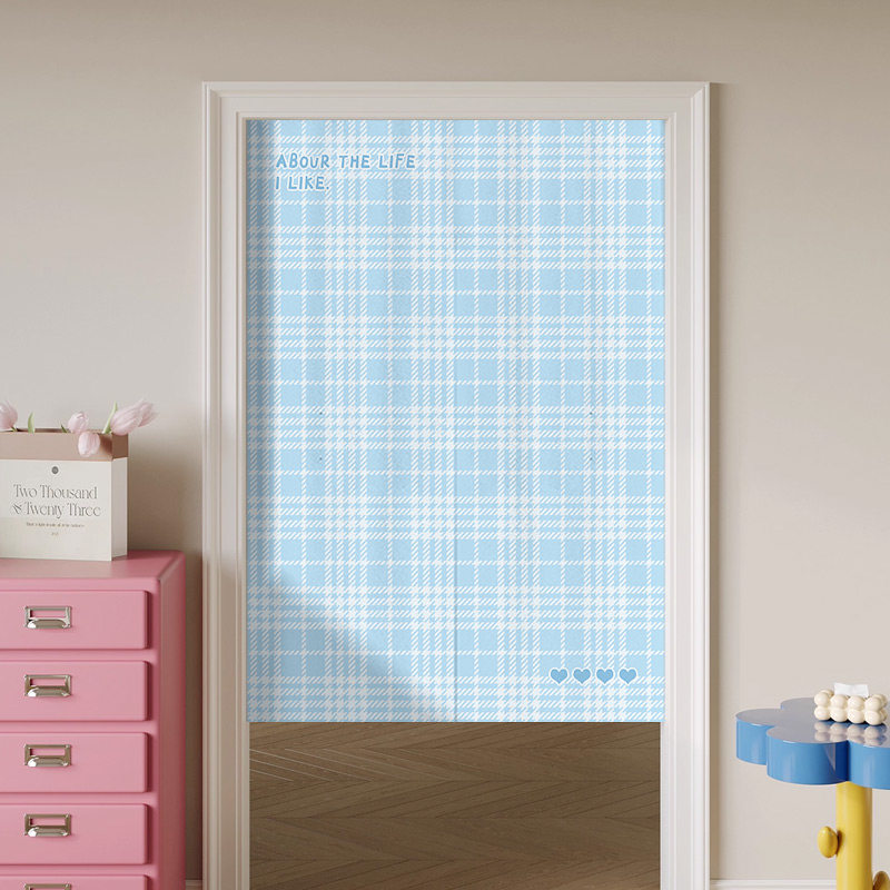 VIKAMA Açık Mavi Gingham Noren - Commercial Printing Rates incelemesi ve fiyatı