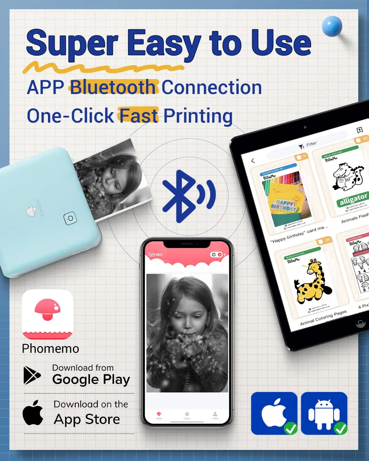 Phomemo M02Pro Mini taşınabili - Commercial Printing Paper incelemesi ve fiyatı